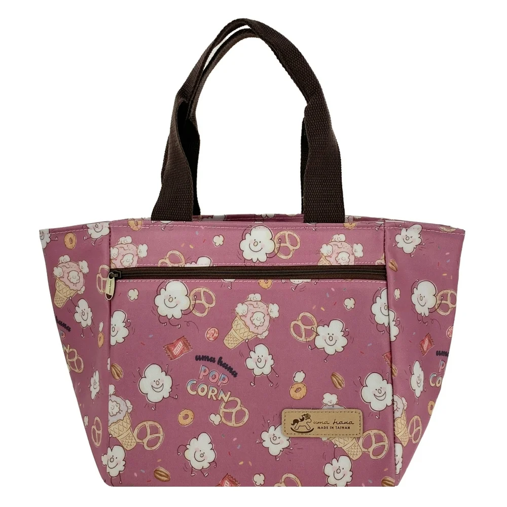 Insulated Lunch Tote Bag Thermal & Cold Snack Cooler Pail Bento Container - Picture 1 of 6